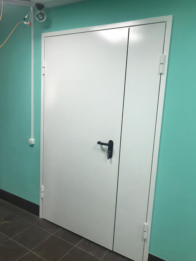 Металлические противопожарные двери RAL 9016 Ei 60